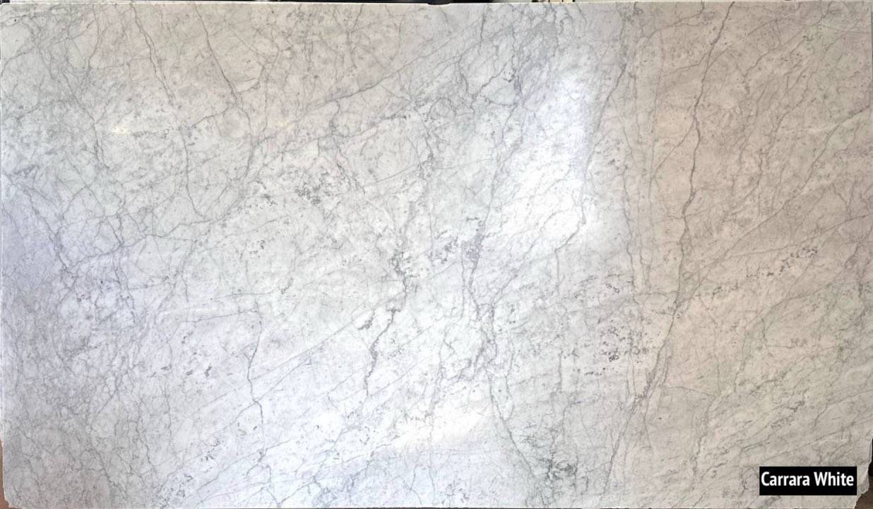 Carrara White Honed